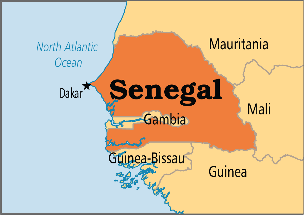 Senegal Carte VivAfrik Actualit   Senegal Carte 